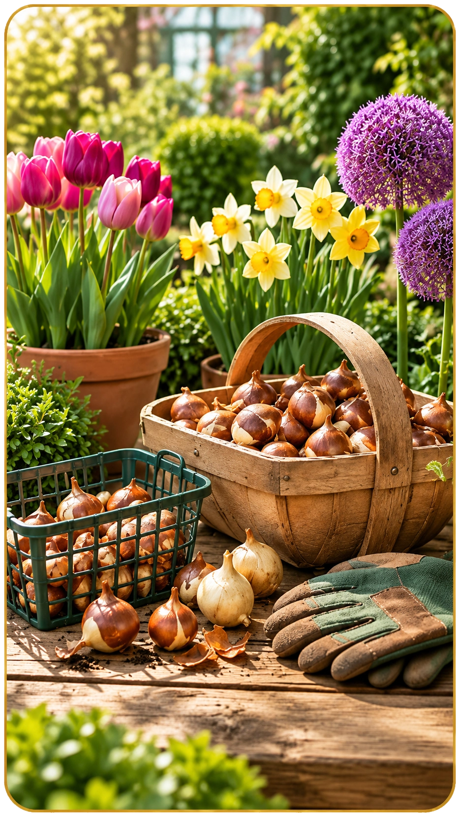 Bulbes de printemps à planter en automne